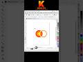 Simple Yet Elegant Logo Just 2 Circles In CorelDRAW Coreldraw Logo Logodesign Graphics Design