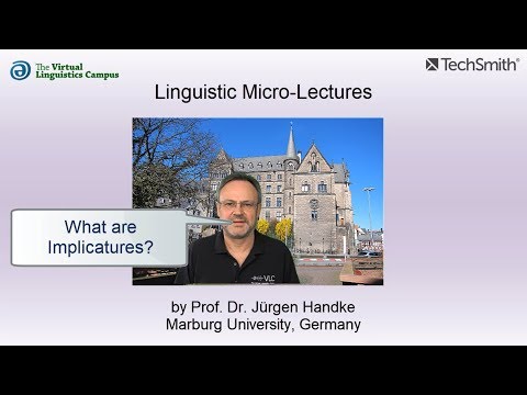 SEM_017 - Linguistic Micro-Lectures: Implicatures