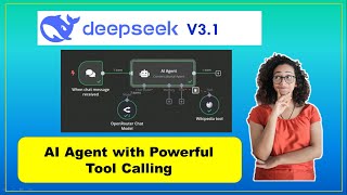 Build a FREE AI Agent with DeepSeek V3.1 in n8n (No-Code & Powerful Tools!)