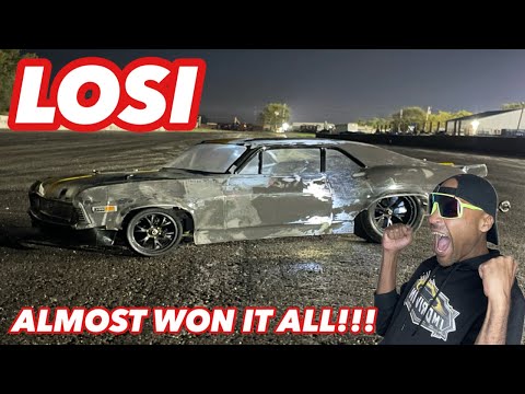 “MIDNIGHT MADNESS” Saturday Night RC Car Drag Racing At Great Lakes Dragaway! 