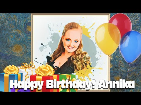 Happy Birthday! Annika