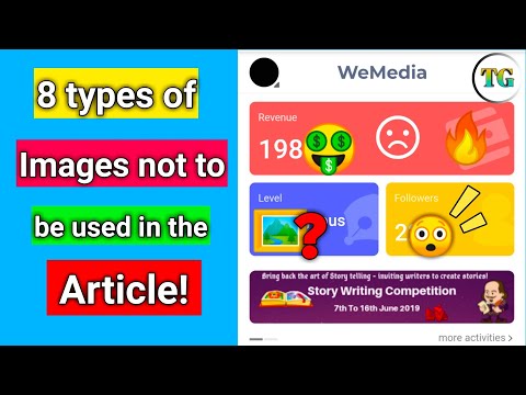 wemedia | 8th types of images not to be used in the Article |🔥🔥🔥 Video