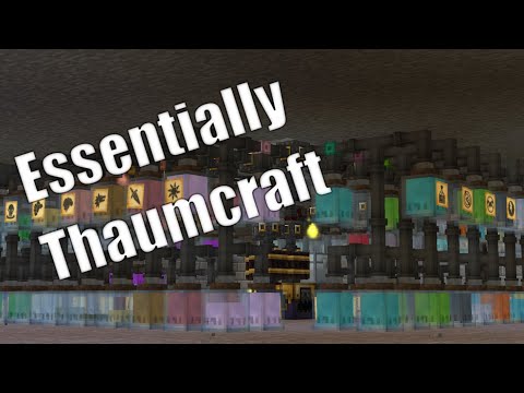 Essentially Thaumcraft 6 - Tubes only Essentia Sorting - Ep8