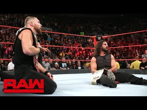 McIntyre & Ziggler vs. Rollins & Ambrose - Raw Tag Team Championship Match: Raw, Oct. 22, 2018