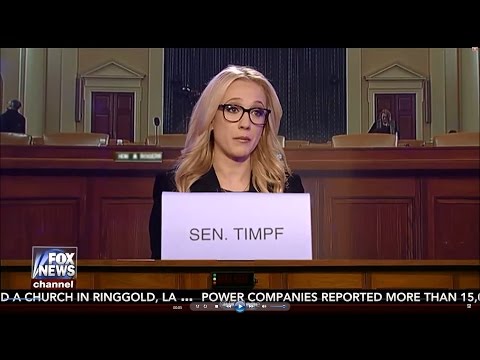03-25-17 Kat Timpf on The Greg Gutfeld Show - Senator Kat Grills Director Comey