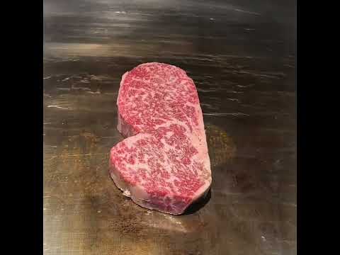 At Ine we have Kagoshima wagyu grilled teppanyaki style.🤤🤤 #omakase #food #sushi #sushilovers