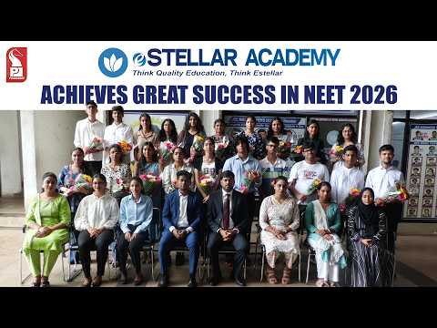 Estellar Academy achieves great success in NEET 2026 | 270726