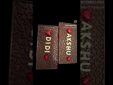 Customize chocolate....