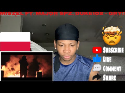 POLISH DRILL REACTION Miszel ft. Major SPZ, Duke102 - GRY (prod. D3W) AMERICAN REACTS