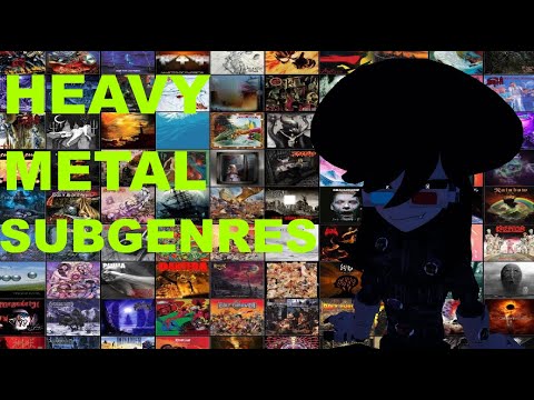 Heavy Metal Subgenres (With Example Albums)