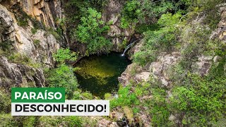 400 moradores e muitas cachoeiras desconhecidas, na Bahia!