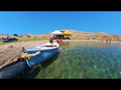 Mit dem Boot von Vrbnik nach Mala Luka