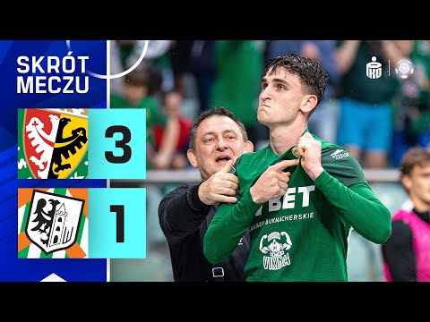 Śląsk - Zagłębie | SKRÓT | Piękne gole i arcyważna wygrana! | Ekstraklasa 2024/25 | 31. kolejka