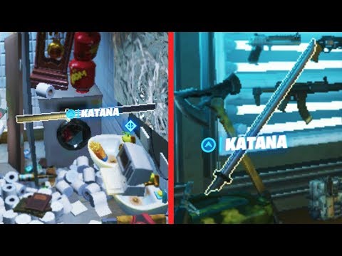 FIND DEADPOOLS KATANAS LOCATIONS! (Week 4 Deadpool Challenges)