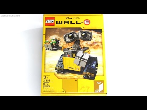 Vidéo LEGO Ideas 21303 : WALL-E