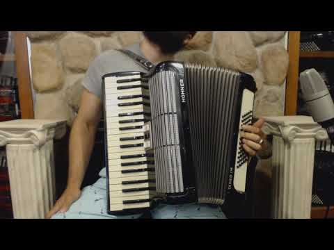 5749 - Black Hohner Tango IM Piano Accordion MM 37 60 image 2
