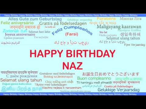 Naz   Languages Idiomas - Happy Birthday