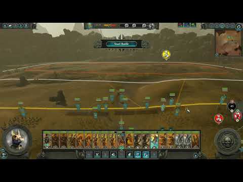 Total War WARHAMMER 2 Tomb Kings vs Greenskins
