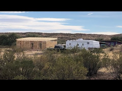 Straw Bale House - Plywood for our Roof