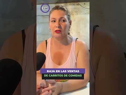 BAJA EN LAS VENTAS DE CARRITOS DE COMIDA