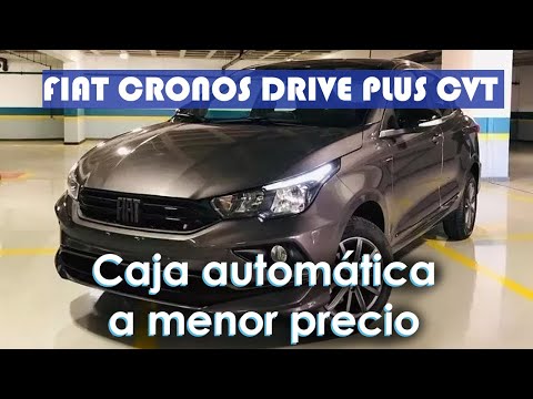 Nuevo Fiat Cronos DRIVE PLUS CVT 2024 | ¿Qué pierde frente al Precision? precio, motor, equipamiento
