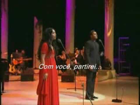 Rinaldo e Liriel - Con te Partirò (Legendado)