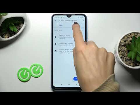 How to Clear the Browsing Data on the REDMI 10A - Remove History/Cache/Cookies
