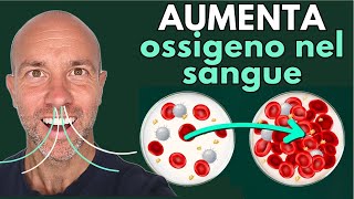 Come AUMENTARE NATURALMENTE l'ossigeno nel Sangue - 5 esercizi di respirazione