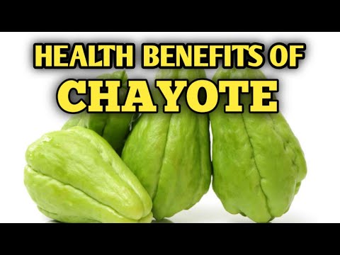 , title : 'HOW CHAYOTE HELPS YOUR HEALTH| 10 IMPRESSIVE BENEFITS OF CHAYOTE.'