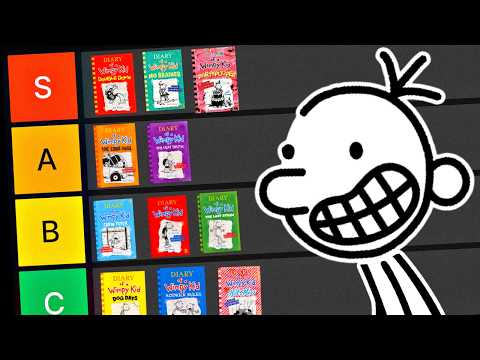 Ranking EVERY Diary of a Wimpy Kid Book *Tier List*
