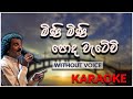 Mini Mini Poda Watewi Karaoke Version Without Voice මිණි මිණි පොද වැටේ