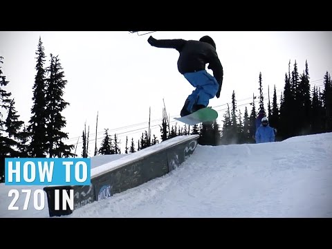Cноуборд How To 270 In On A Snowboard