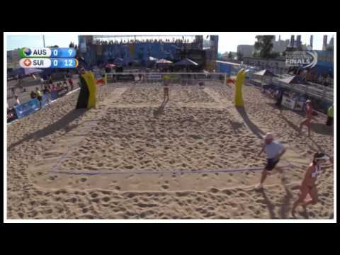Forrer/Vergé-Dépré A SUI-Bawden/Clancy AUS-SWATCH FIVB WORLD TOUR FINALS-Pool A