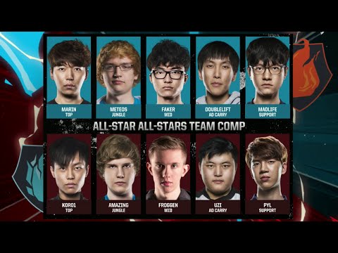 Team Fire vs Team Ice | All-Star All-Stars Match LoL All-Stars 2015 LA Day 4 | Ice vs Fire All Star