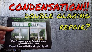 Double glazing repair - condensation
