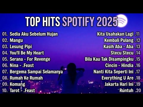 [NO IKLAN] TOP TRENDING SPOTIFY INDONESIA 2025 || IDGITAF SEDIA AKU SEBELUM HUJAN || LAGU TERBARU