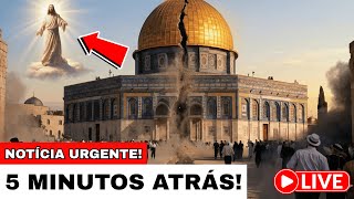 Está se desenrolando: o Monte das Oliveiras está se movendo exatamente como Zacarias previu.