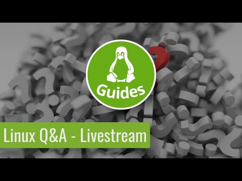 Linux Q&A - Hauke und Jean beantworten Fragen rund um Linux - Livestream vom 08.06.2021