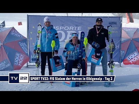 SPORT TV22: FIS Slalom der Herren in Elbigenalp - Tag 2