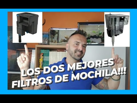 Qué filtro de mochila ELEGIR ? Filtro TIDAL Vs AQUACLEAR!!