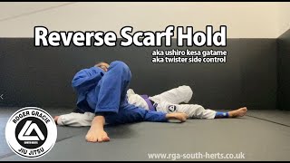 Reverse Scarf Hold - aka twister side control or ushiro kesa gatame