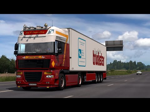 ETS2 1.38 - ProMods 2.50 - DAF XF 105.510 - Trip: Rennes - Brest