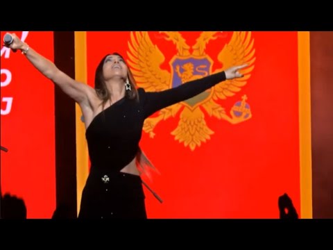Jadranka Barjaktarović pjeva SUDE MI na proslavi Dana nezavisnosti Crne Gore