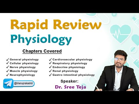 Rapid Review Physiology  By Dr. Sree Teja : FMGE and NEET PG