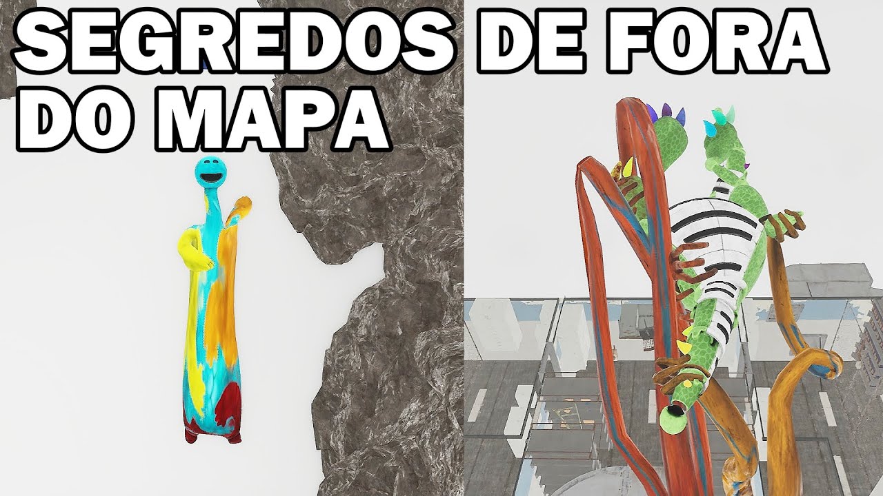 Segredos escondidos fora do mapa no Porto Seguro em Poppy Playtime 4