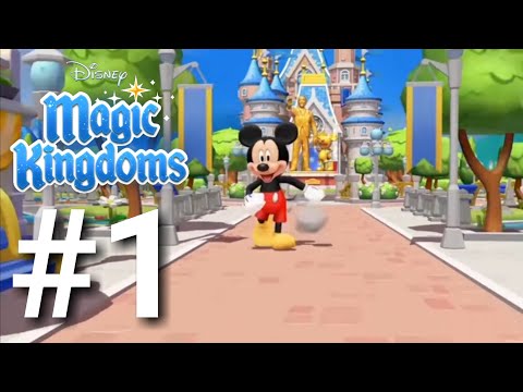 Disney Magic Kingdoms PART 1 Gameplay Walkthrough - Android/iOS - YouTube