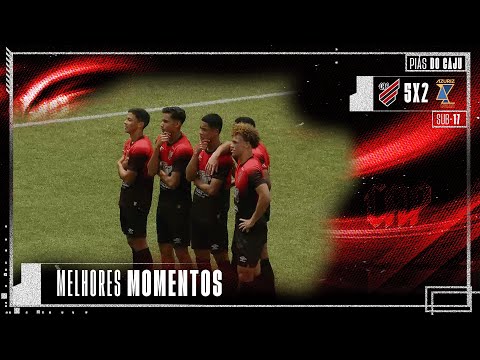 ATHLETICO 5x2 AZURIZ | COPA SUL SUB-17 | MELHORES MOMENTOS