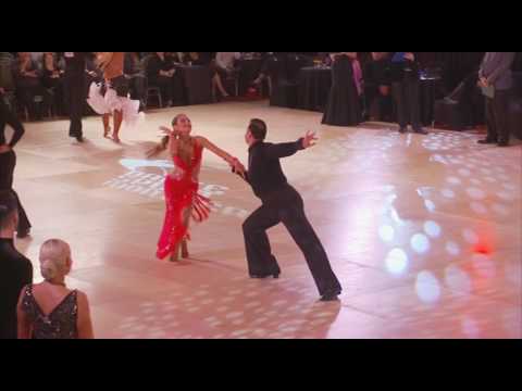 DSM - 2017 - ProAm - Lady B - Latin - Open Gold - 5 Dance Championship - 40 Plus