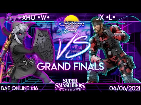 Baecation Online #16 - SSBU - xHu [W] (Link) vs. JX [L] (Snake) - Grand Finals