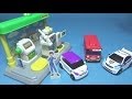 타요 말하는 주유소와 또봇 장난감 Tayo The Little Bus Robot Gas Station Tobot Toys
